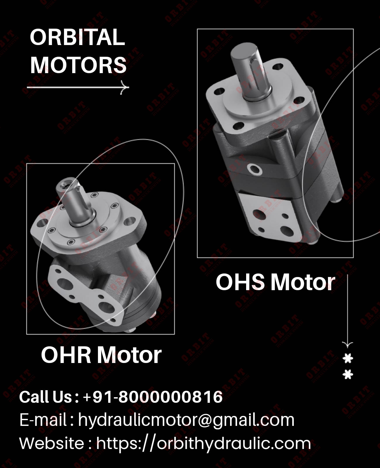 Danfoss OHR Hydraulic Motor In India Danfoss 11084458 OMP 200 Hydraulic Motor